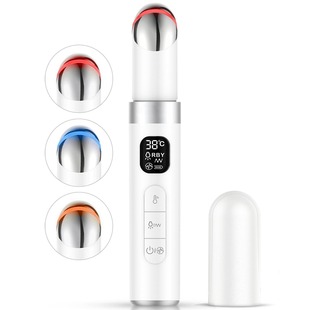 Ems Eye Massager Pen, Eye Bag Removal Massager, Eye and Face Massager, Massage