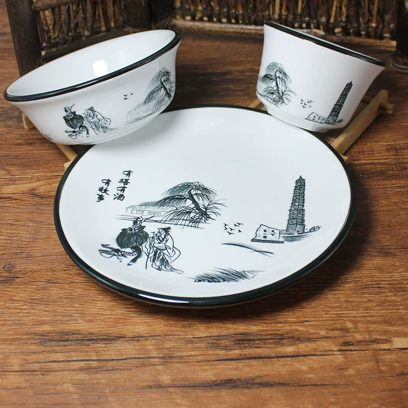 Ceramic antibacterial tableware, spoon