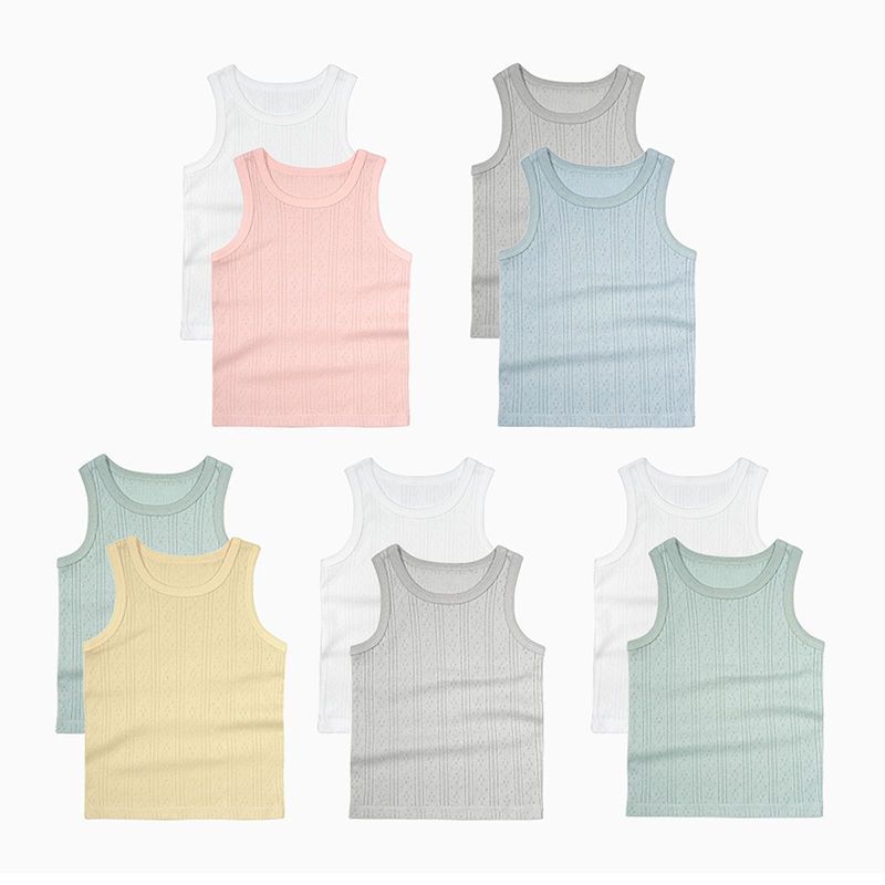 Summer children's cool breathable vest for men and women girl's…