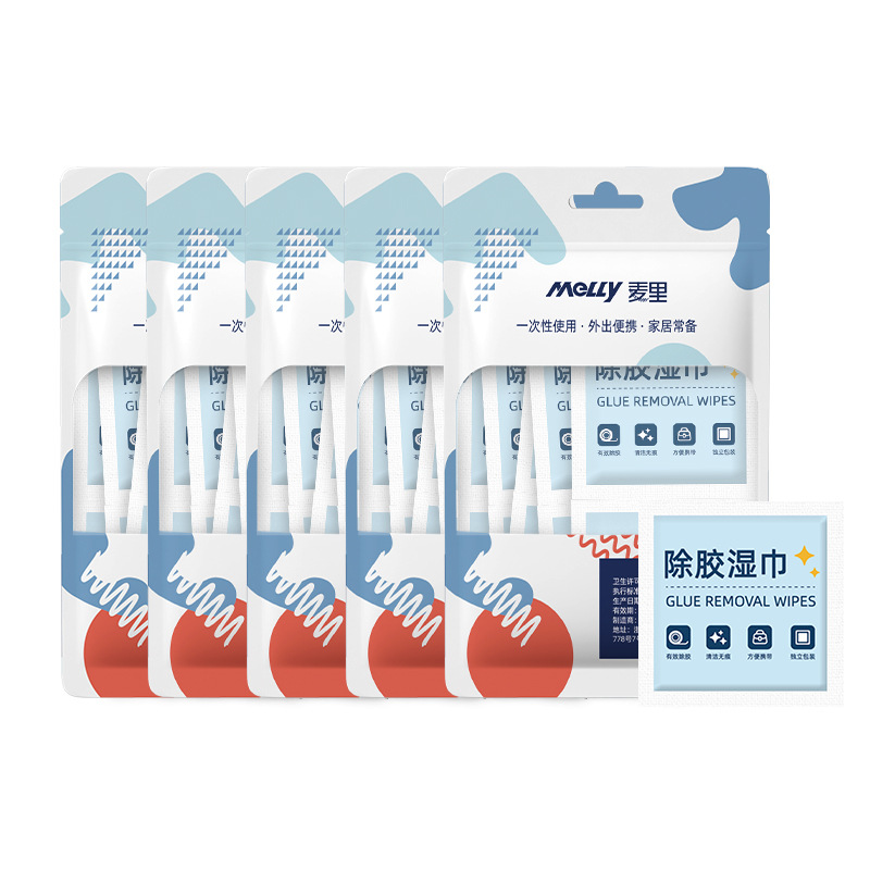 Melly glue removal wipes 36*5 bags