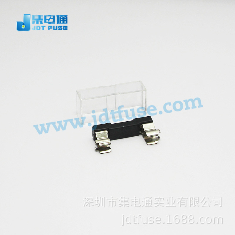 MF550集电通保险丝座 6*30保险管座子250V 玻璃管 陶瓷管保险丝座