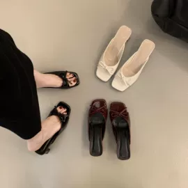 高跟凉鞋;女式时装单鞋;高跟拖鞋