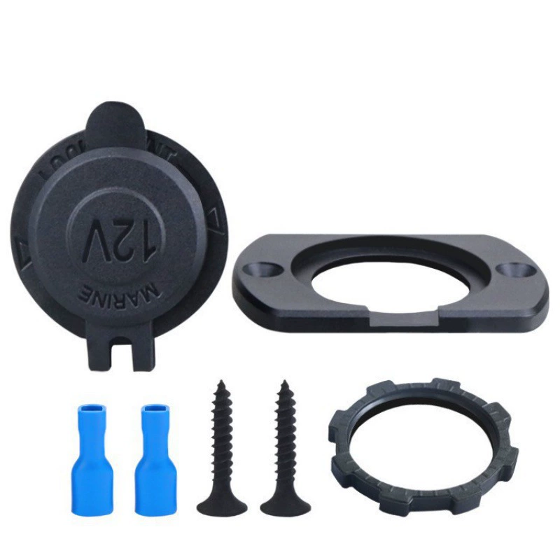 Мотоцикл прикуриватель розетка с монтажной панелью водонепроницаемый прикуриватель автомобиля 12-24V универсальный