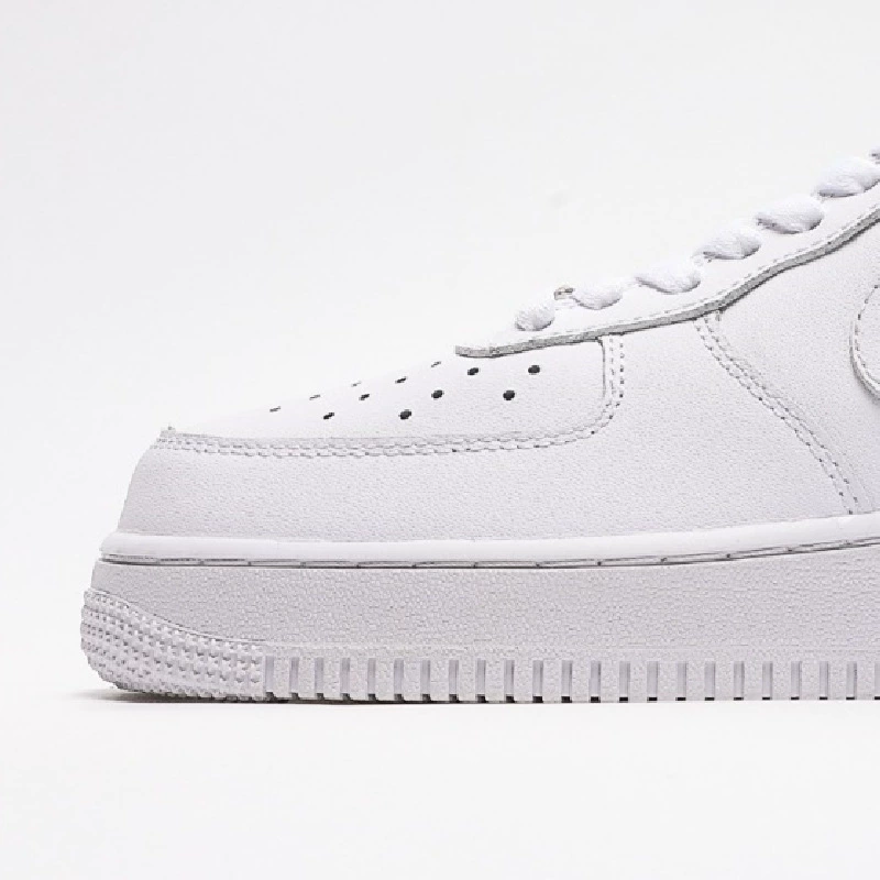 Низкие кроссовки (Nike Air Force 1) унисекс, мягкая амортизирующая пята, белый/черный/песочный, размеры 36–46