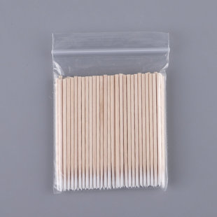 Factory Sales pointed cotton swab toothpick tattoo cotton swab pointed cotton swab disposable small cotton swab 7cm