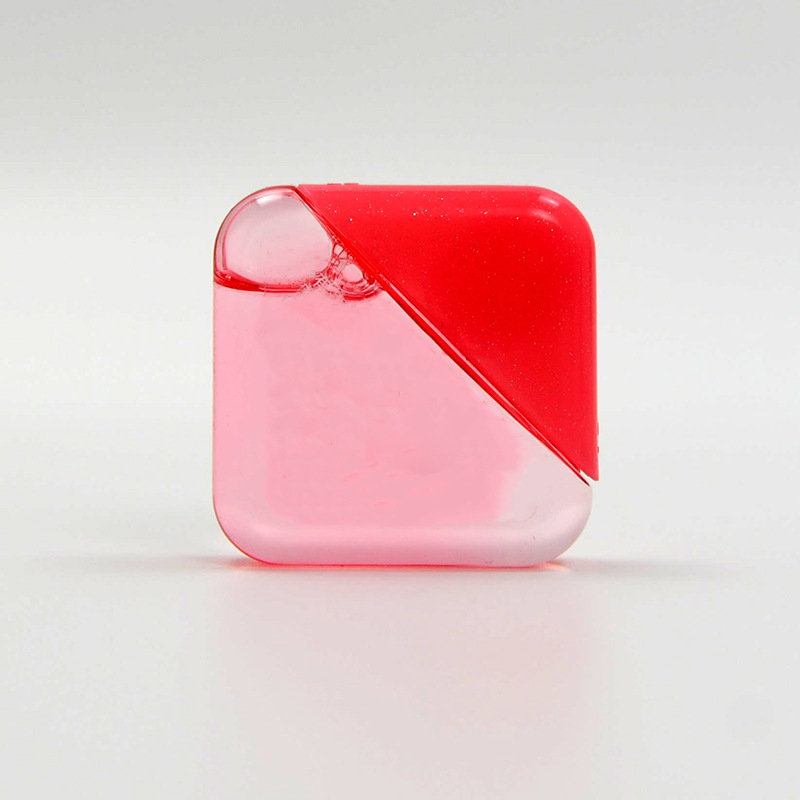 8ml粉色滴时尚方形滴液瓶香水喷瓶眼药水瓶三角形异形塑料瓶