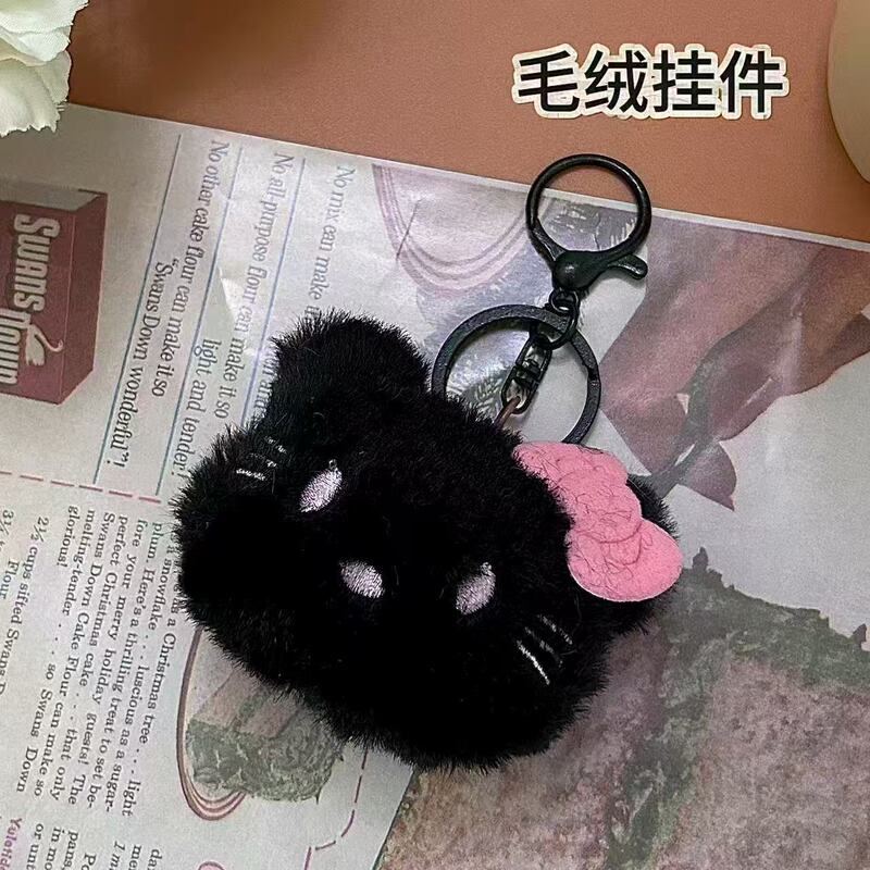 创意卡通毛绒公仔猫咪钥匙扣挂件小礼品地推做活动包包挂饰配饰女|undefined