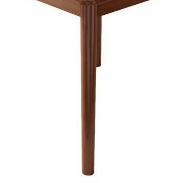 (올 원목) 호두색상 '친환경 바니시' '튼튼하고 내구성' 75*5.5*3.5cm 싱글테이블다리