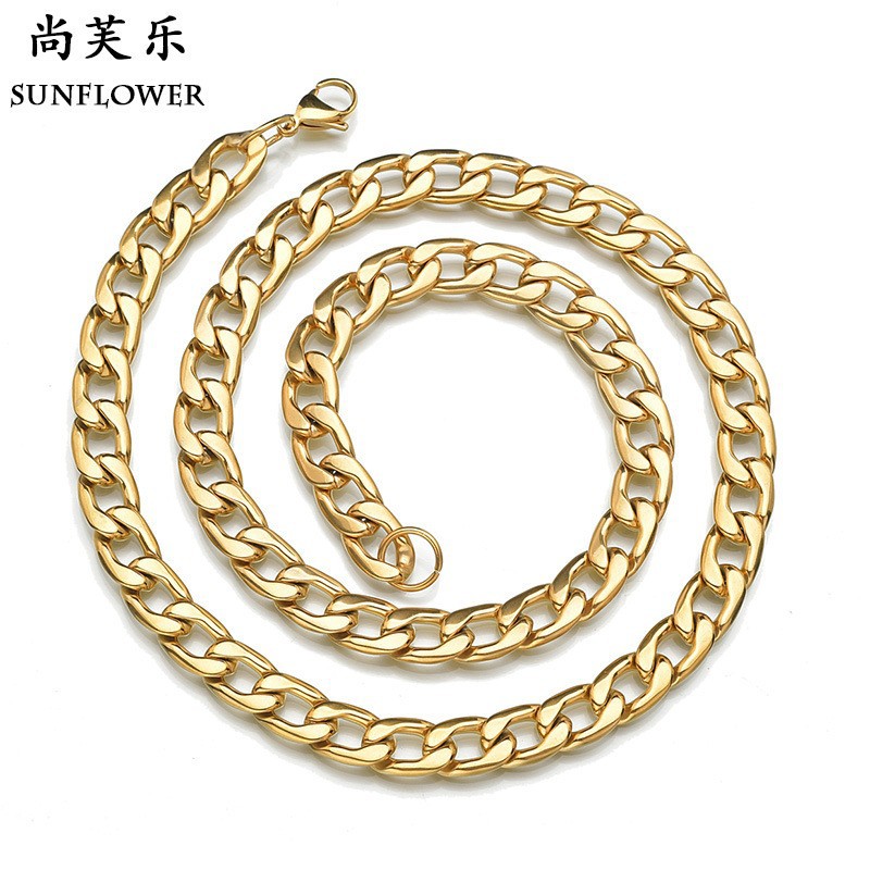 necklace hip-hop style stainless steel