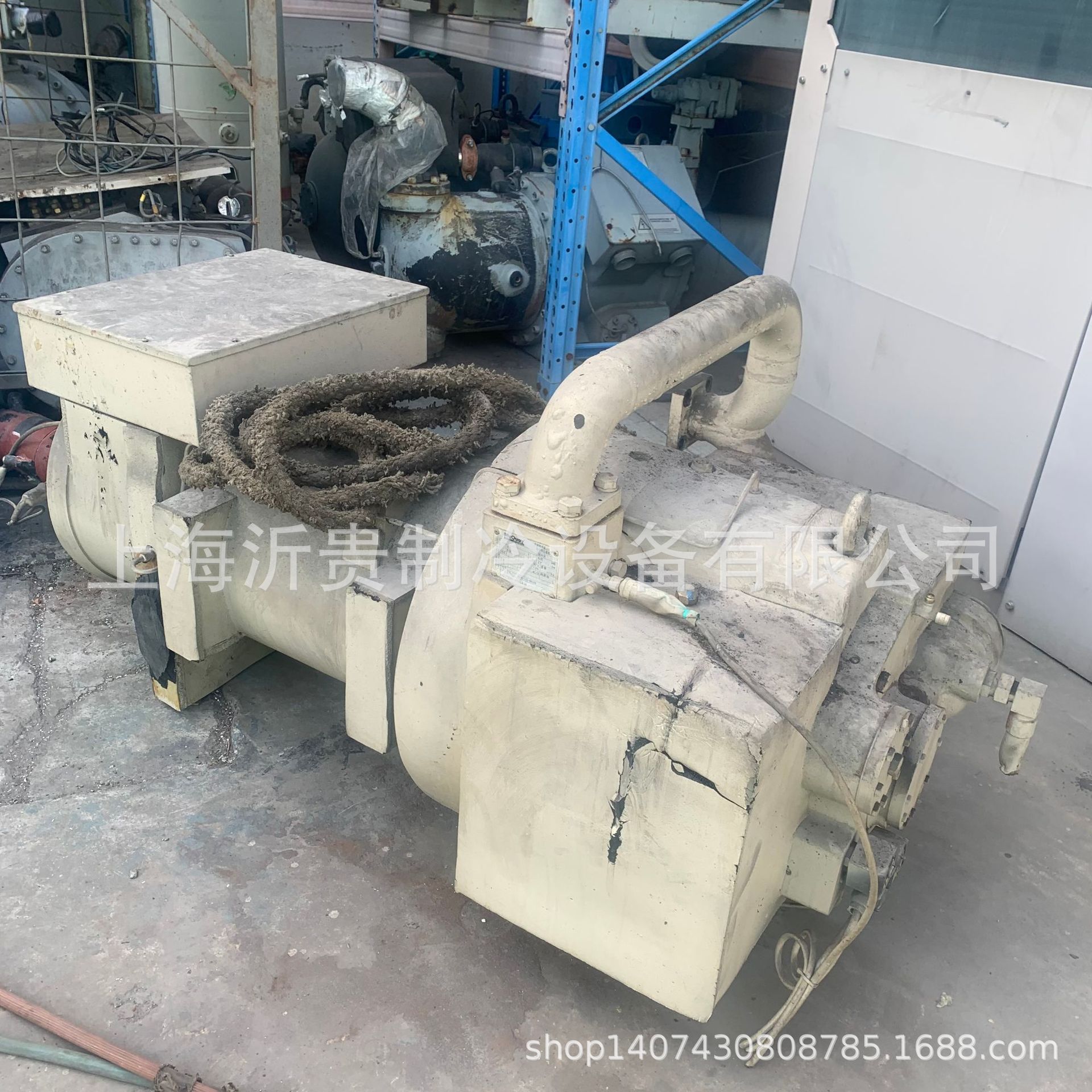 拆机二手麦克维尔螺杆式压缩机HSS42232MDQB201制冷剂压缩机