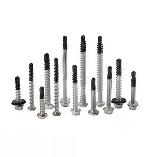 Bimetal stainless steel composite drill tail screws Rexiubao coating 304+435