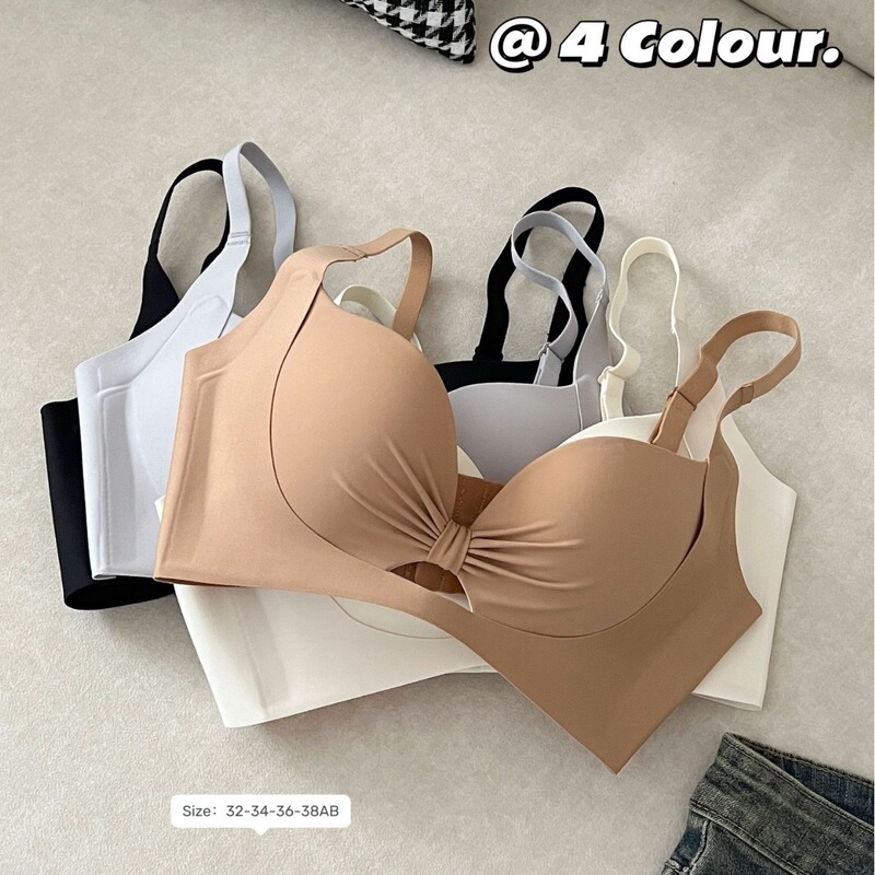 Original Traceless Underwear Women's Gathering Small Chest Shown Large Upper Collapsing Auxilary Breast Anti-Sagging Non-Rim suit Bra
