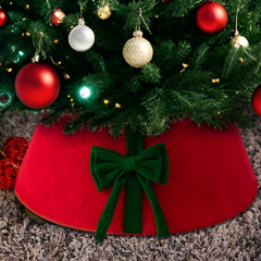 新しいクリスマスツリーベースラウンド6面12面シーンレイアウト小道具クリスマス工芸品装飾