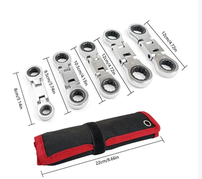 New Product: 8-19mm 5-Piece Mühərrik tənzimləmə alətləri - 5-piece-set-of-movable-head-cloth-bags