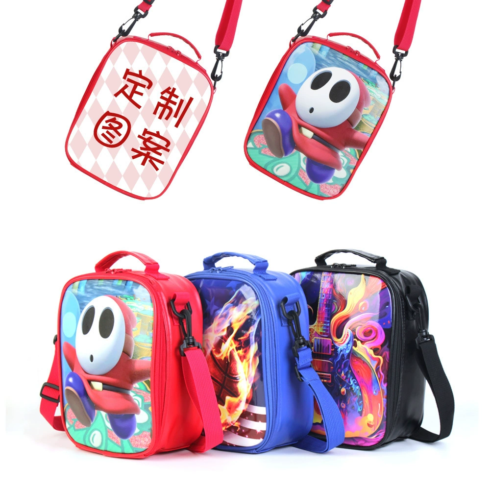(Cross-border trading), cartoon polyurethane handheld lunch box for students one shoulder