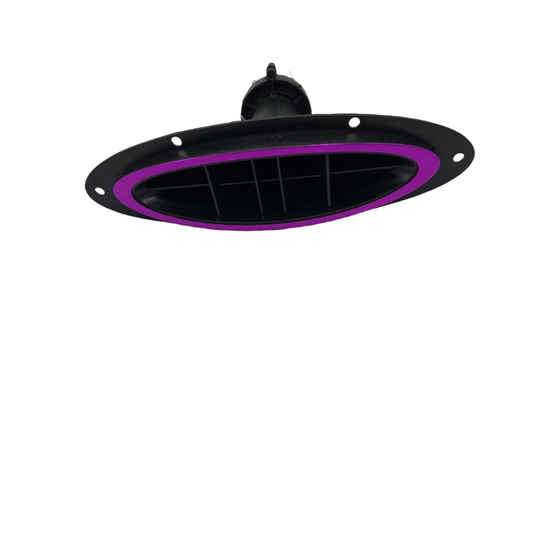 Fábrica al por mayor caja de escenario cuerno colorido cuerno de luz con luz cuerno piezoeléctrico cuerno con luz redonda cuerno