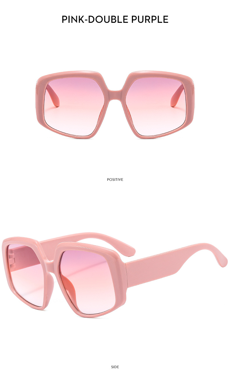 European and American new style irregular large frame sunglasses cross-border fashion retro sunglasses women's modern trendy sunglasses_voghion.com