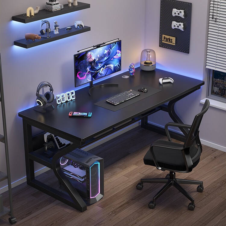 Computer Desk Desktop Home Bedroom E-sports Table Game Table Simple Rental House Learning Desk Office Workbench