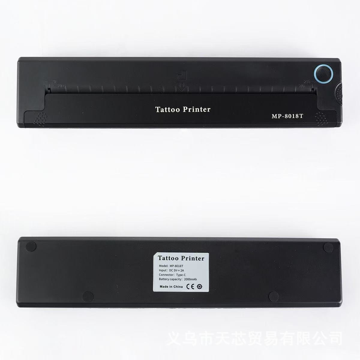 Tattoo Thermal Printer MP-8018T Portable A4 Wireless Bluetooth Office 4