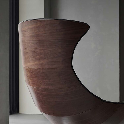 Designer Genuine Leather Casual Chair Living Room Single Sofa Chair Nordic Tiger Chair Lazy Person Balcony Napping Lobster Lounge Chair