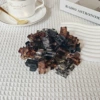 Square [2.5CM] Dark color mixed hair/1 piece