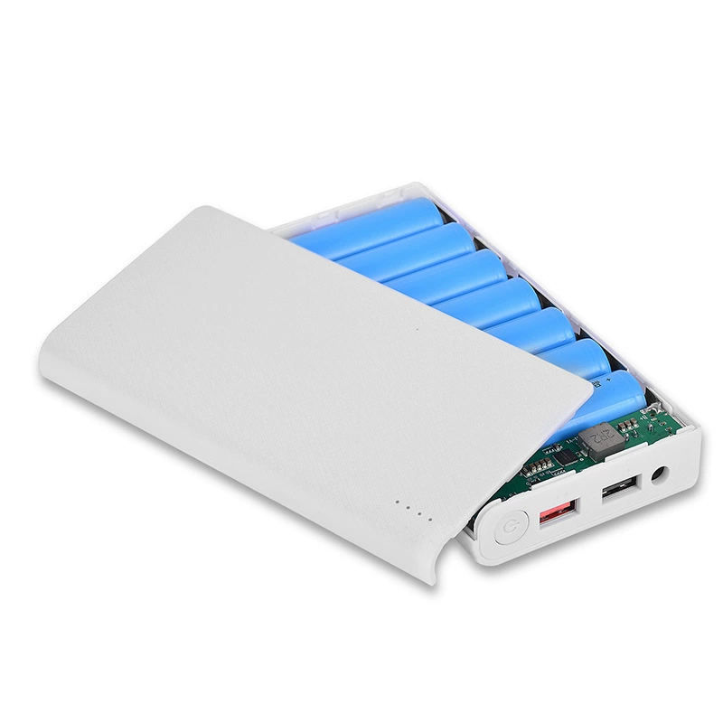 Универсальная батарея / чехол для аккумулятора DC, выбор 5V/9V/12V DC, быстрая зарядка USB, Type-C PD