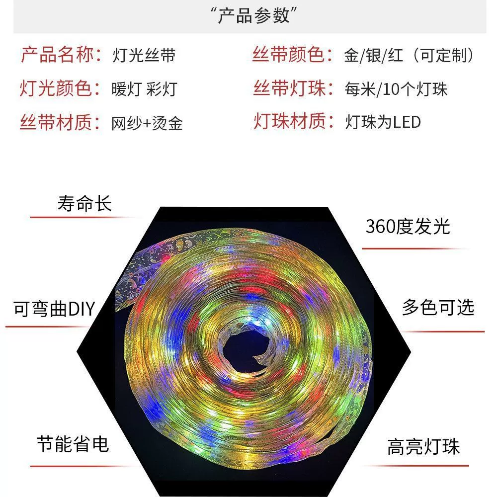 LED-ободок для волос с подсветкой, рождественское украшение, аксессуар, подвеска, ручная работа