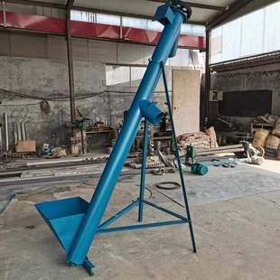 Factory Black Rice Granule Screw Elevator Large Diameter Screw Elevator Conveyor Shaft Feeder