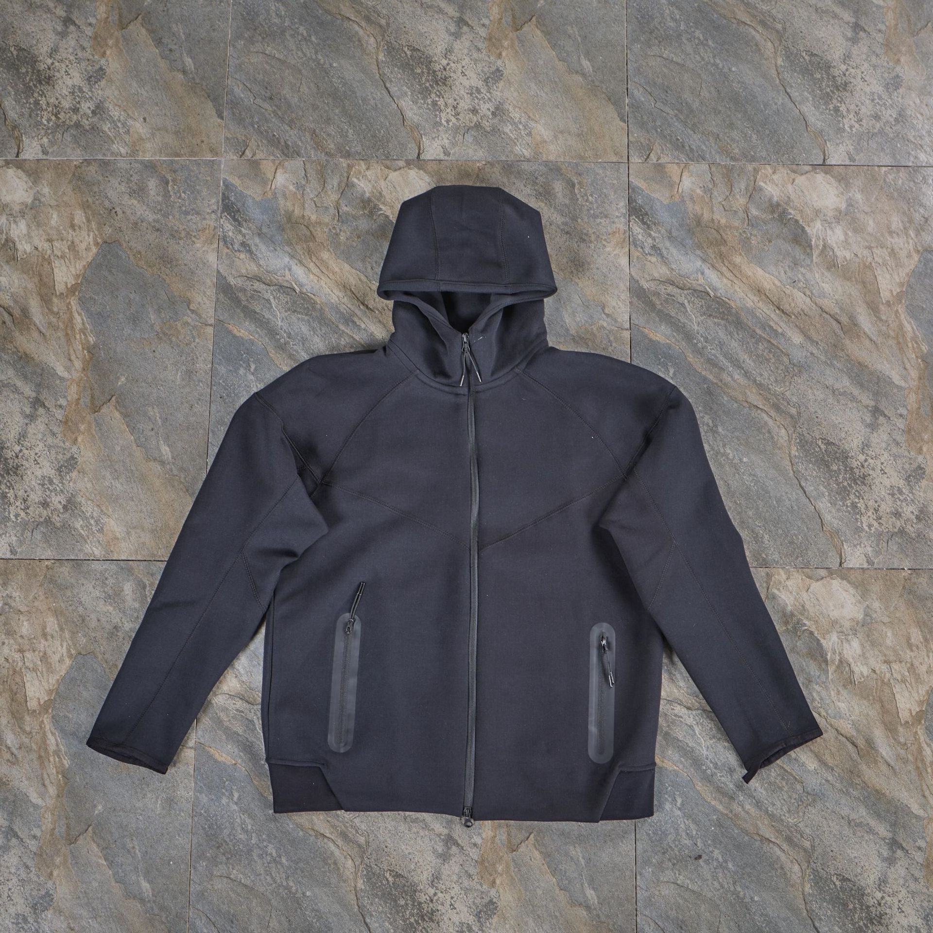 2025 hombre aire capa de algodón chaqueta primavera y otoño capa de entrenamiento a prueba de viento sombrero jersey deportivo cardigan