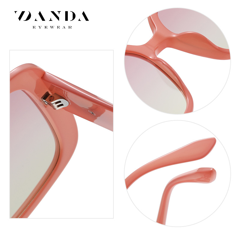 En stock gafas de sol polarizadas al por mayor tendencia de la moda gafas de sol de las nuevas mujeres TR7559 gafas de sol a prueba de sol