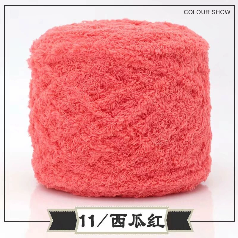 Королевская бархатная пряжа (Coral Velvet) 100 г, толщина 4 мм, детский шарф и ткань для полотенец, многоцветный