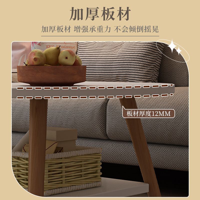Mesa de centro Sala de estar para el hogar Mesa pequeña simple Apartamento pequeño Sofá Mesa auxiliar Casa de alquiler Mini mesa de centro pequeña simple al por mayor