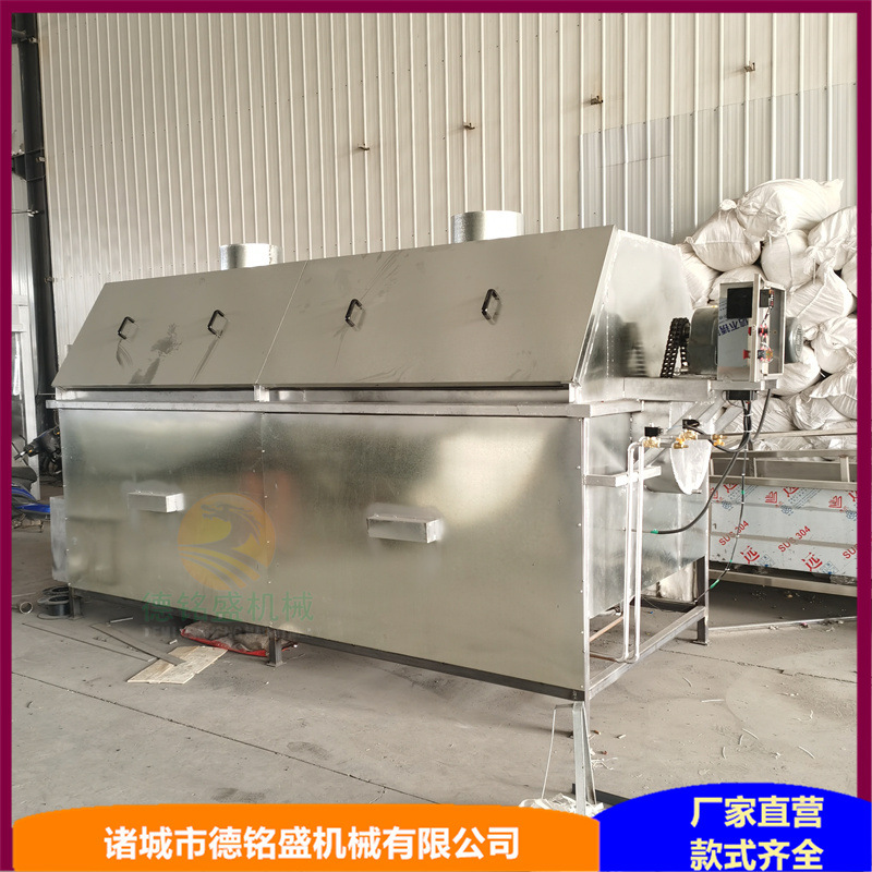 全封闭式燃气熬油锅 动物油脂炼油锅 容量两吨的炸猪油锅