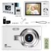 White camera, 64 GB memory card, card reader, TPC adapter