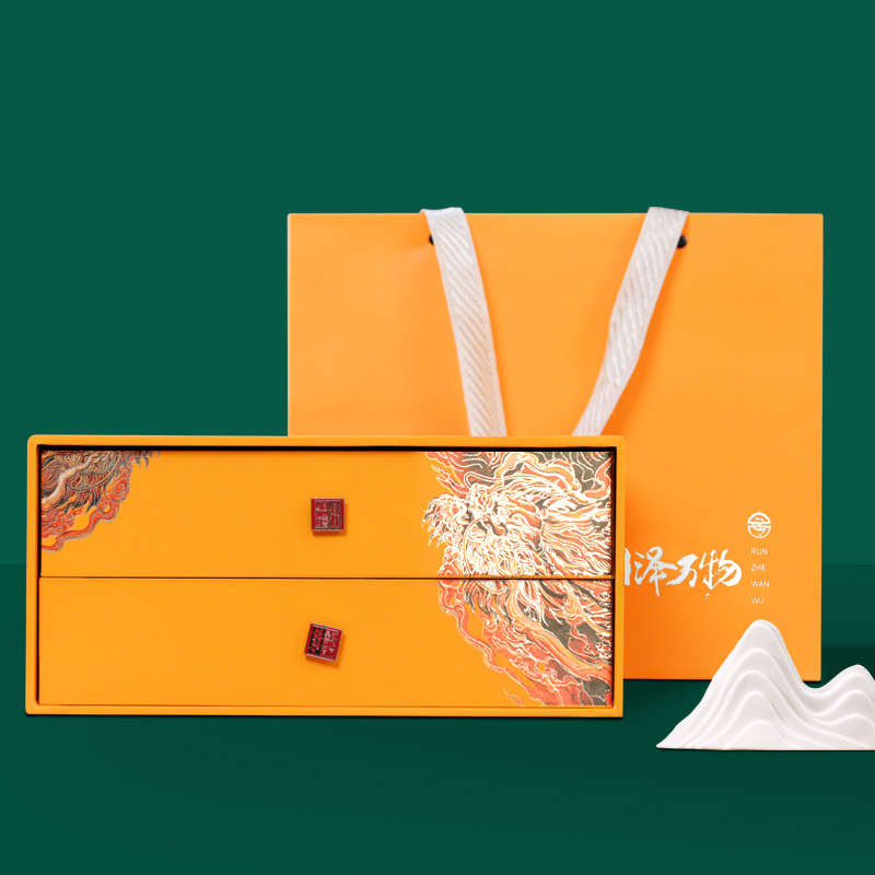 新茶茶葉送禮長輩高檔禮盒裝伴手禮品批發鐵觀音正山小種大紅袍