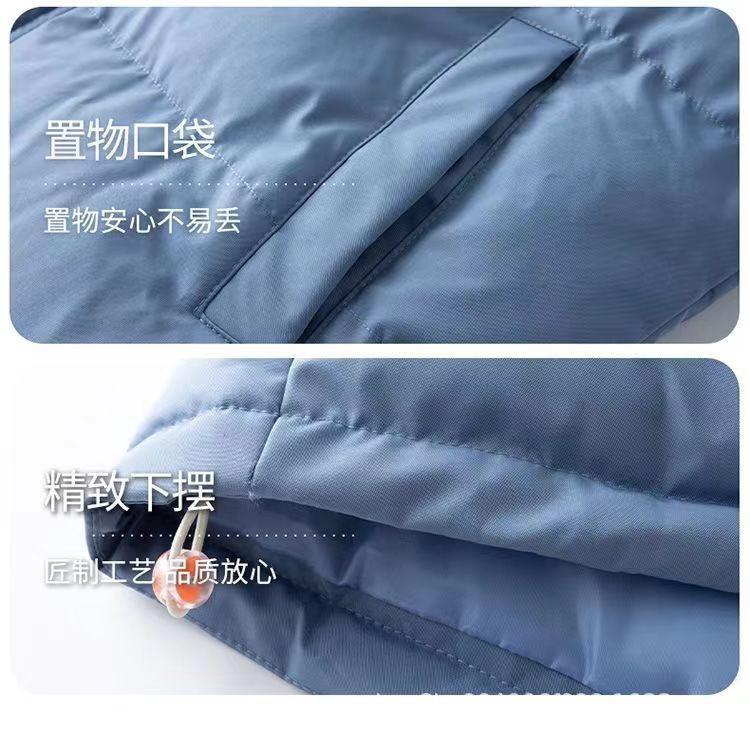 超厚防寒高中生羽绒服男士冬季国潮牌情侣装短款详情6