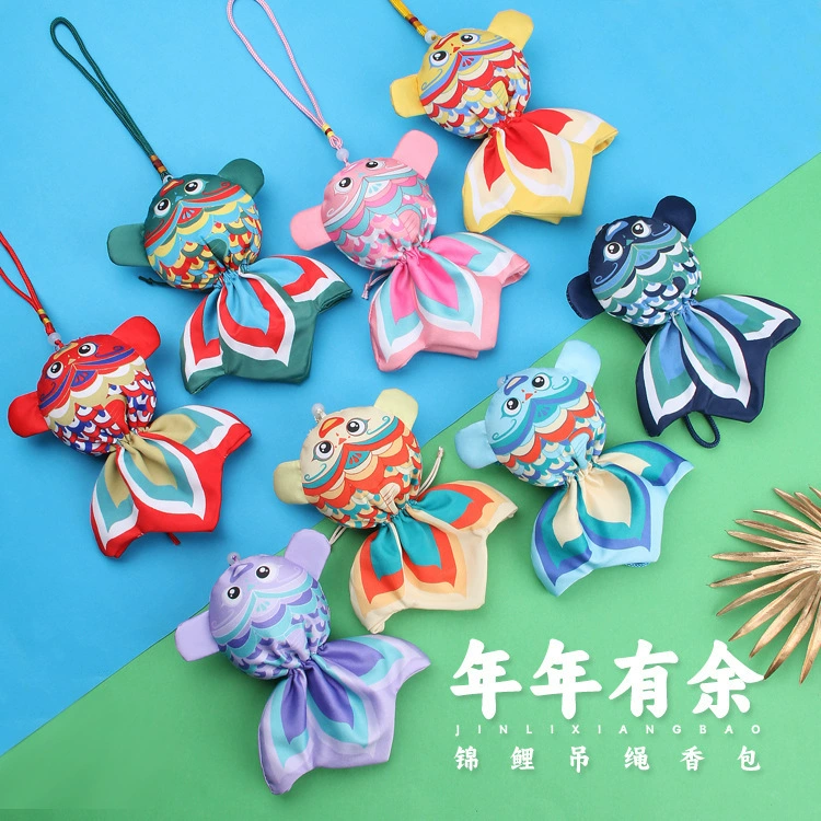 Фестиваль лодок-драконов креативный саше милый кои национальный прилив