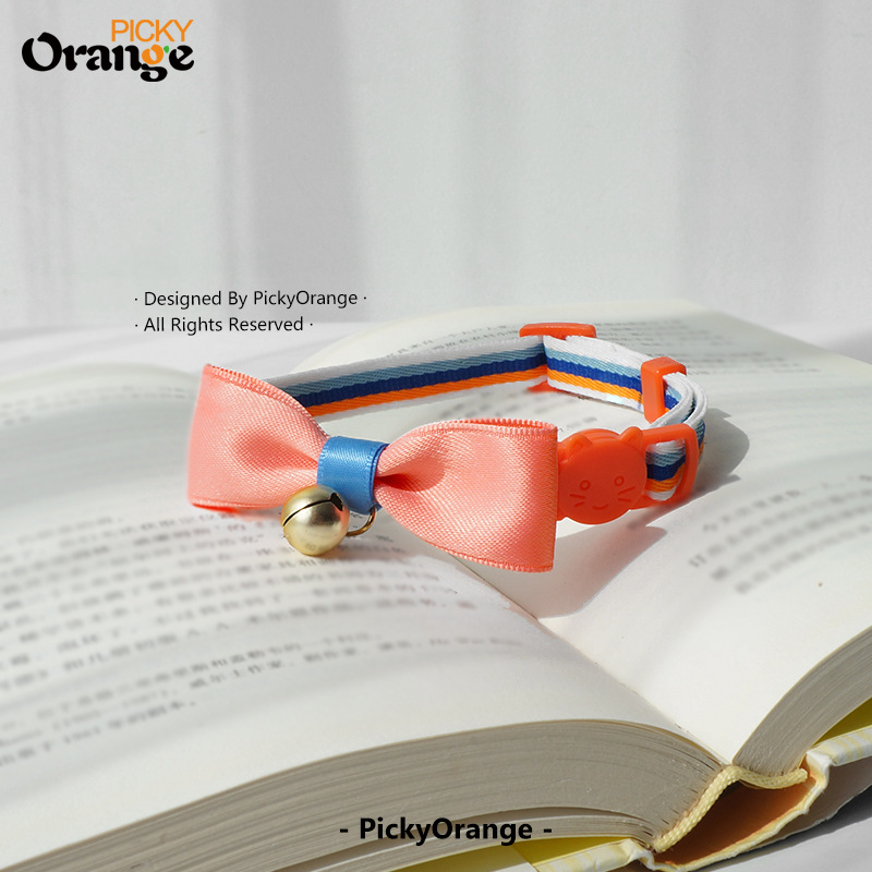 Cổ áo mèo sọc ba mảnh tương phản kiểu Pháp phiên bản mới (15).jpg