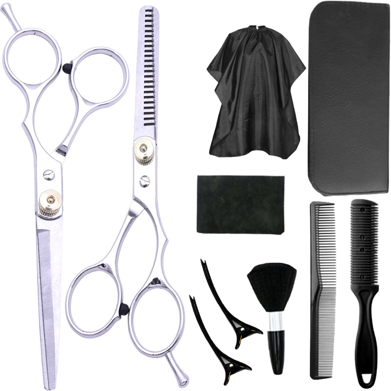 Tijeras de peluquero directo de fábrica tijeras de peluquero profesional estilista tijeras de peluquero tijeras de adelgazamiento tijeras de dientes tijeras de peluquero para el hogar