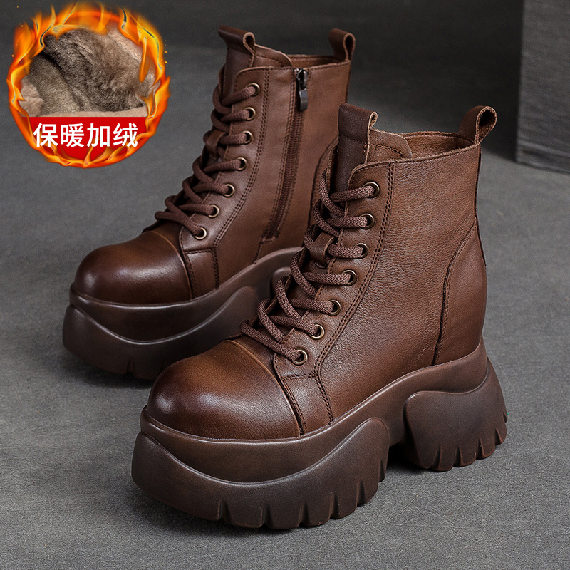 다크 브라운 기모