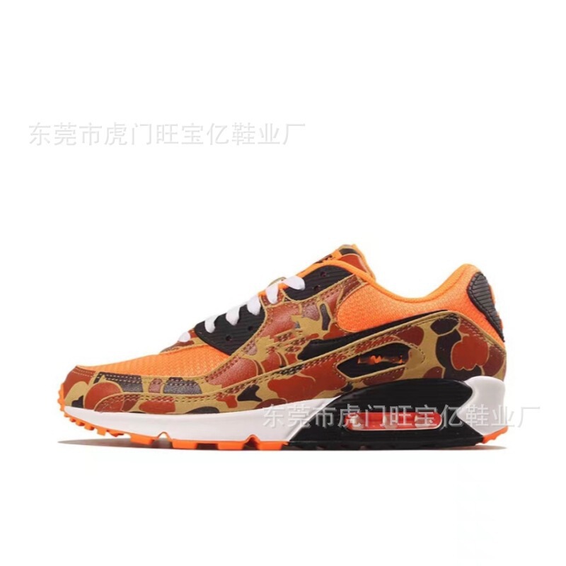 2022 Classic MAX90 Low-top Air Cushion Running Shoes Fashion Sports White Shoes Back Palm Air Cushion Cross-border Foreign Trade Shoes