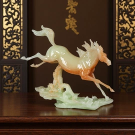 树脂工艺品;仿玉工艺品;铜雕工艺品