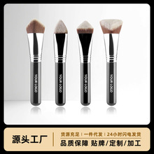 定制多功能3D4D粉底刷修容刷创意化妆刷铜管美妆工具工厂直销
