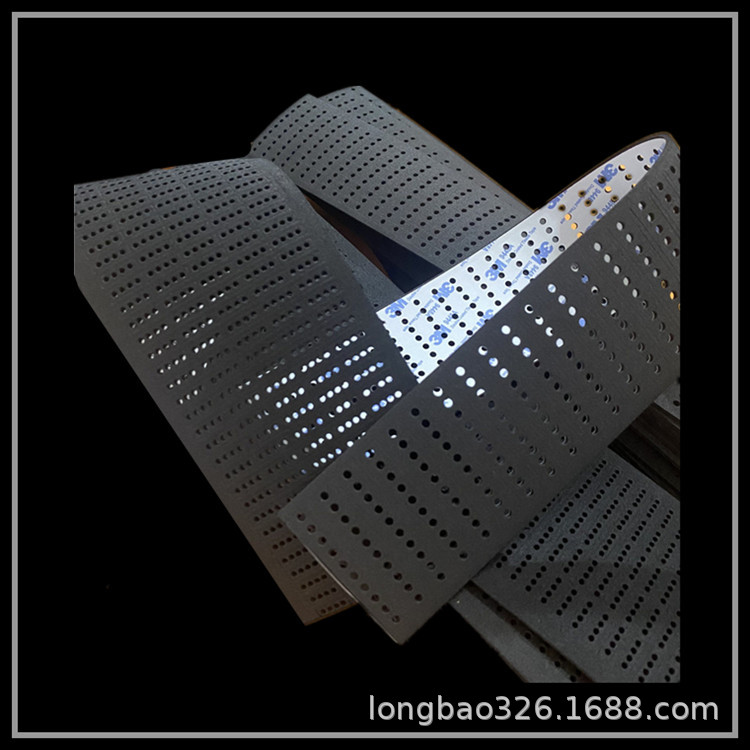 厂家模切精致细孔遮光泡棉 密封挡光棉 需求背胶自粘泡棉遮光棉