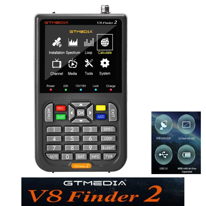 GTMedia V8 Finder2 With Bag and charge Звездный охотник