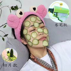 Cucumber mask beauty pencil sharpener to cut cucumber and cucumber slicer to cut thin manual rotating cucumber mask knife