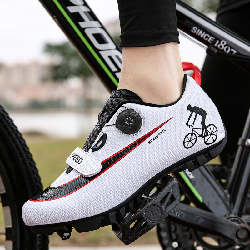 Outdoor cycling shoes for men and women with lock hard bottom four seasons Road Mountain cross-country power bicycle shoes manufacturers wholesale