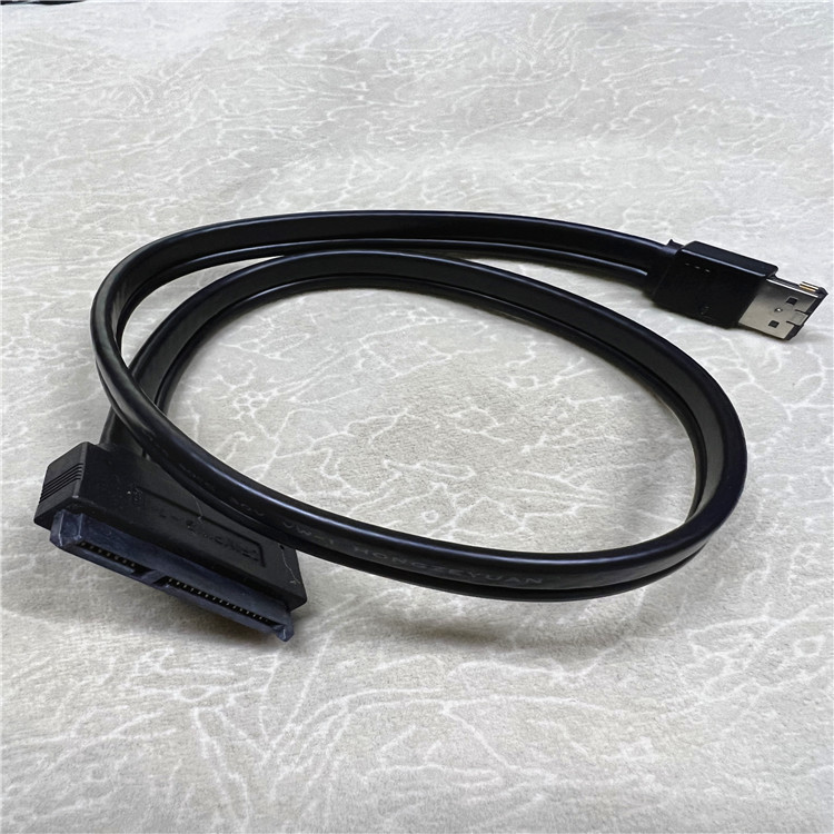 SATA 7+15 22 to Power ESATA USB 2-in-1 Data Cable 12V 5V 0.5M
