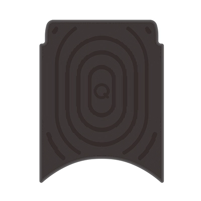 Mat Special Thickened Foot Pad: Electric vehicle foot mat - basic-no-9-q80cq85c-striped-black-no-specifications