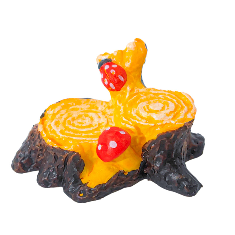 Pecera paisaje decoración musgo micro paisaje joyería seta árbol pila suculenta DIY Asamblea pequeños adornos